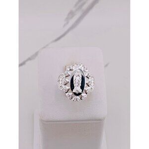 ❤️ 925 Sterling silver ring Our lady of Guadalupe ❤️ Size 6.5
